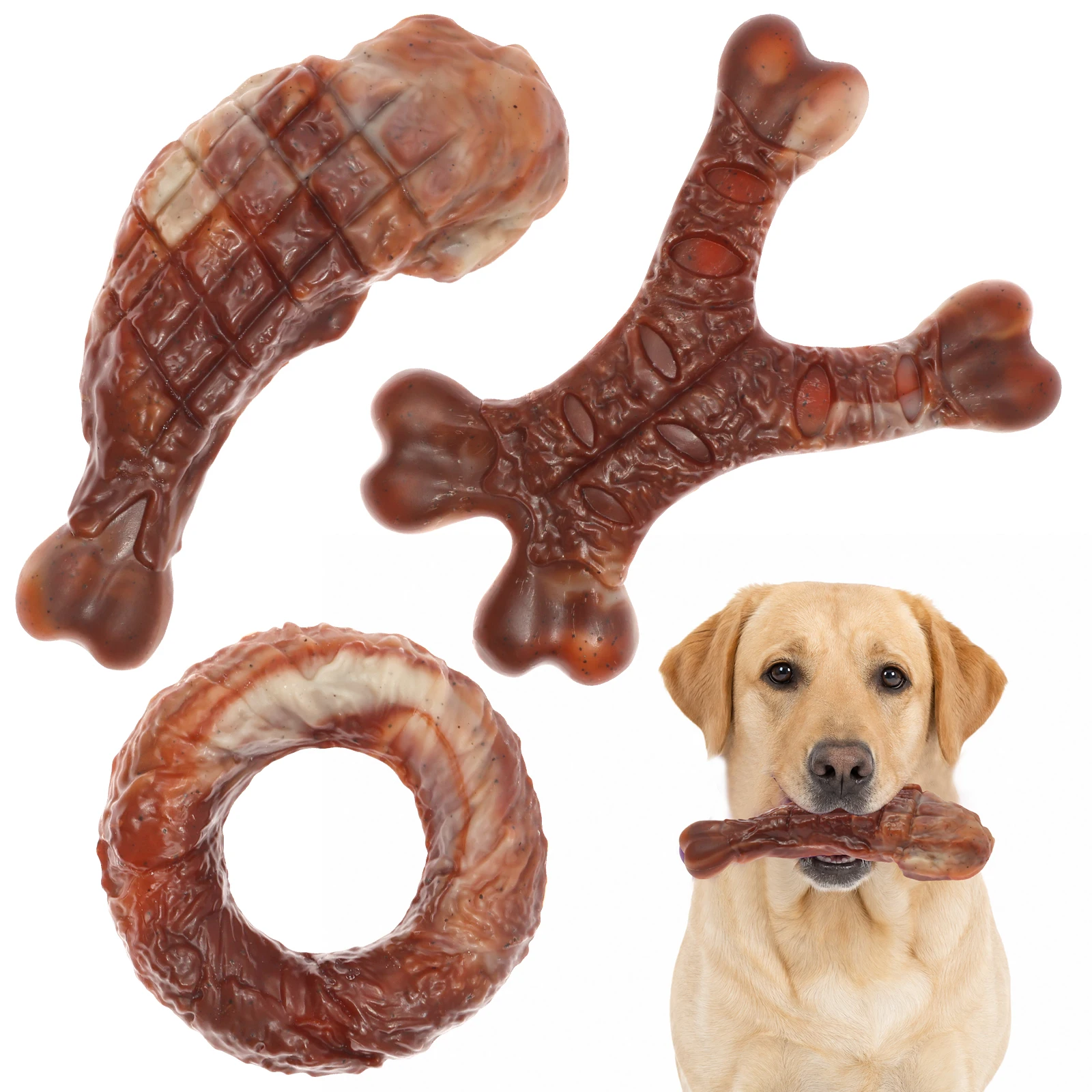 Indestructible Dog Chew Toy - Indestructible Dog Chew Toy for Aggressive