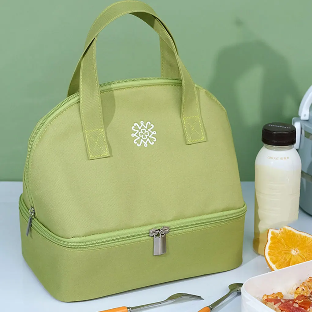 Bolsa de aislamiento, bolsas térmicas, contenedores de almuerzo de estilo Simple, conservación