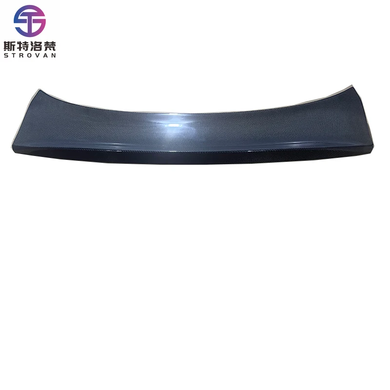 

STLF Best Selling Carbon Fiber Rear Trunk Roof Spoiler for Stingers Bootlid Cover Perfect Fitment