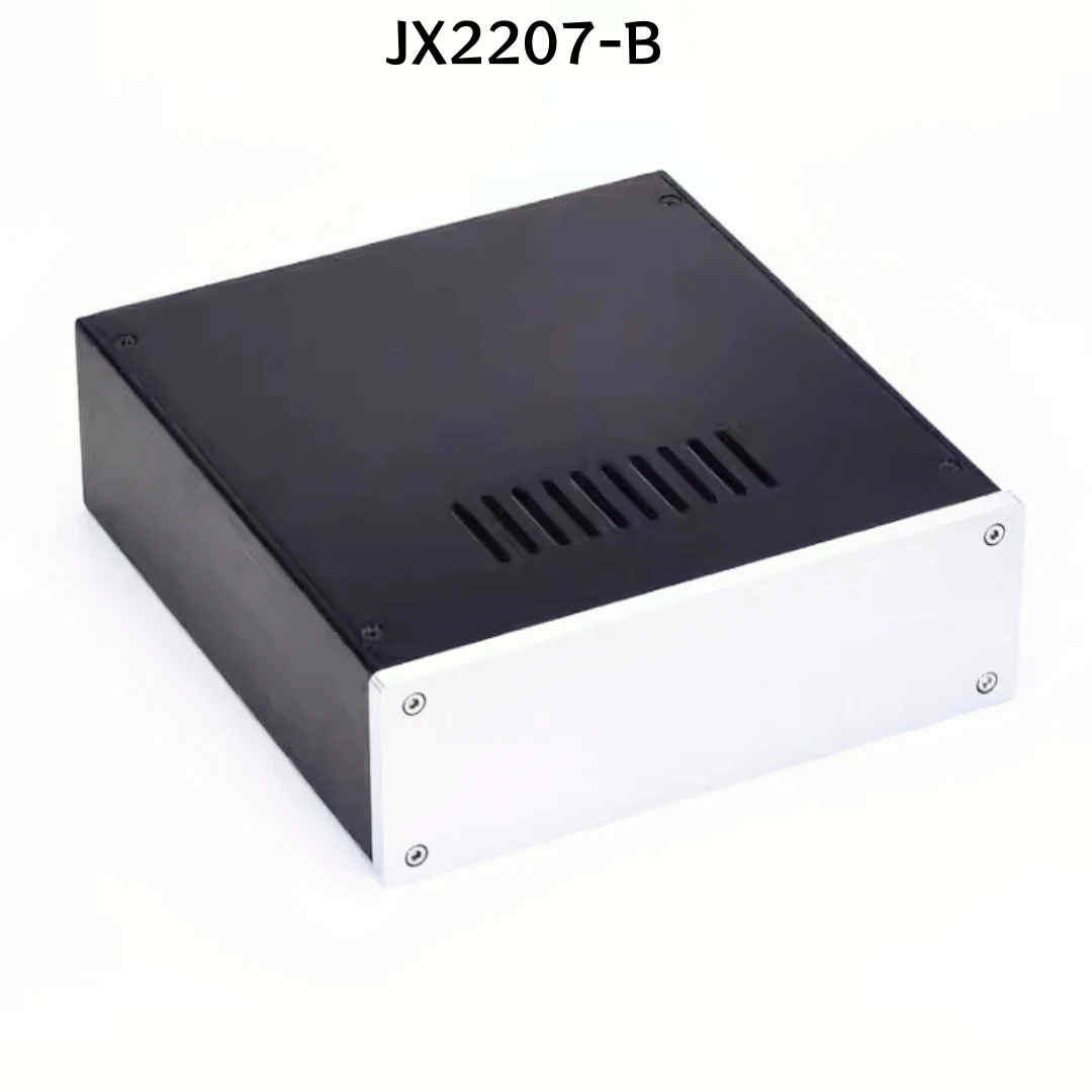 

Новый алюминиевый корпус JX2207 для самостоятельной сборки усилителя мощности / аудиопредусилителя / линейного блока питания.