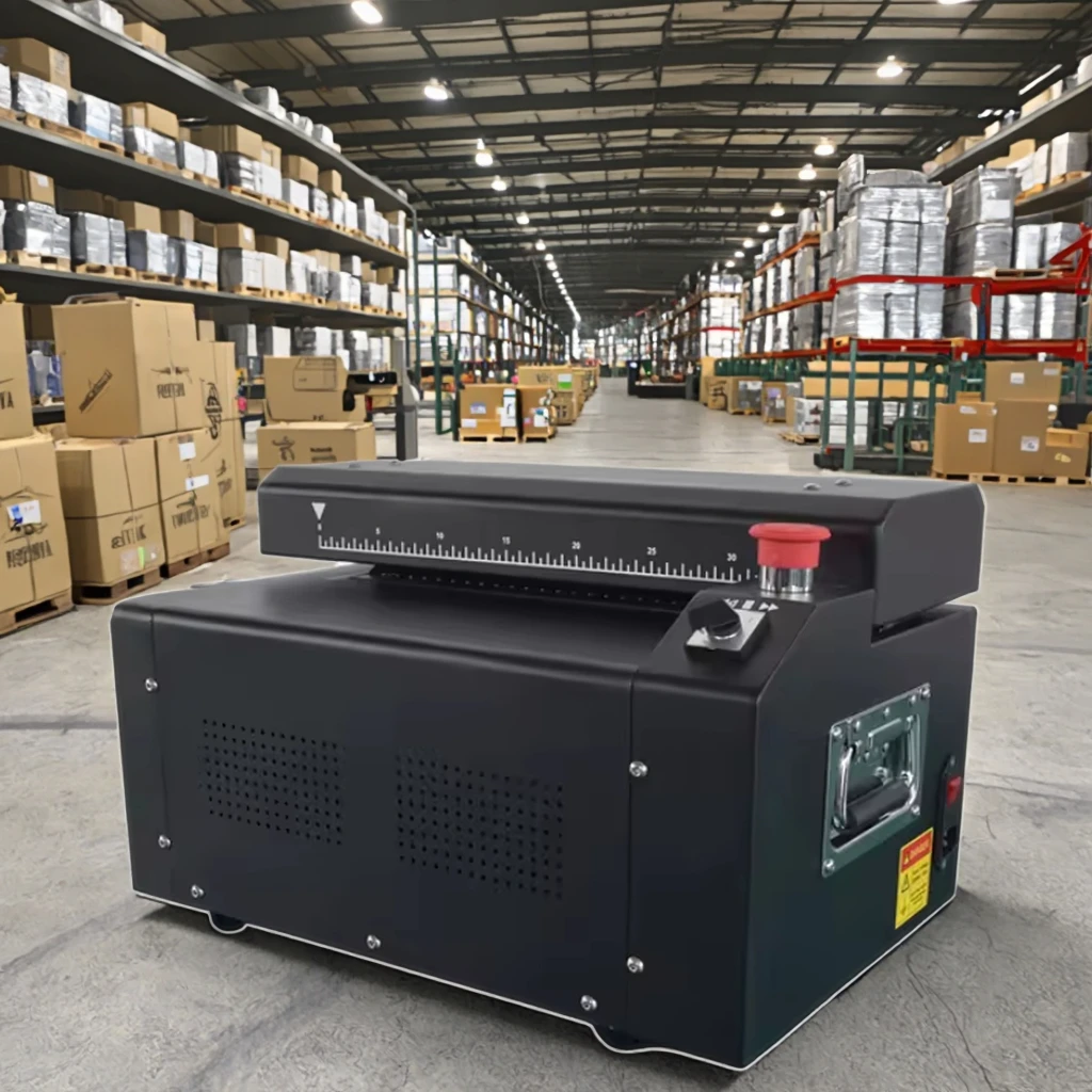 เครื่องทำลายเอกสารแบบตัดเป็นเส้น ขนาด 325 มม. ของแท้จากผู้ผลิต สำหรับทำลายกระดาษ กล่องกระดาษแข็ง สำหรับผู้ขายออนไลน์ บรรจุภัณฑ์