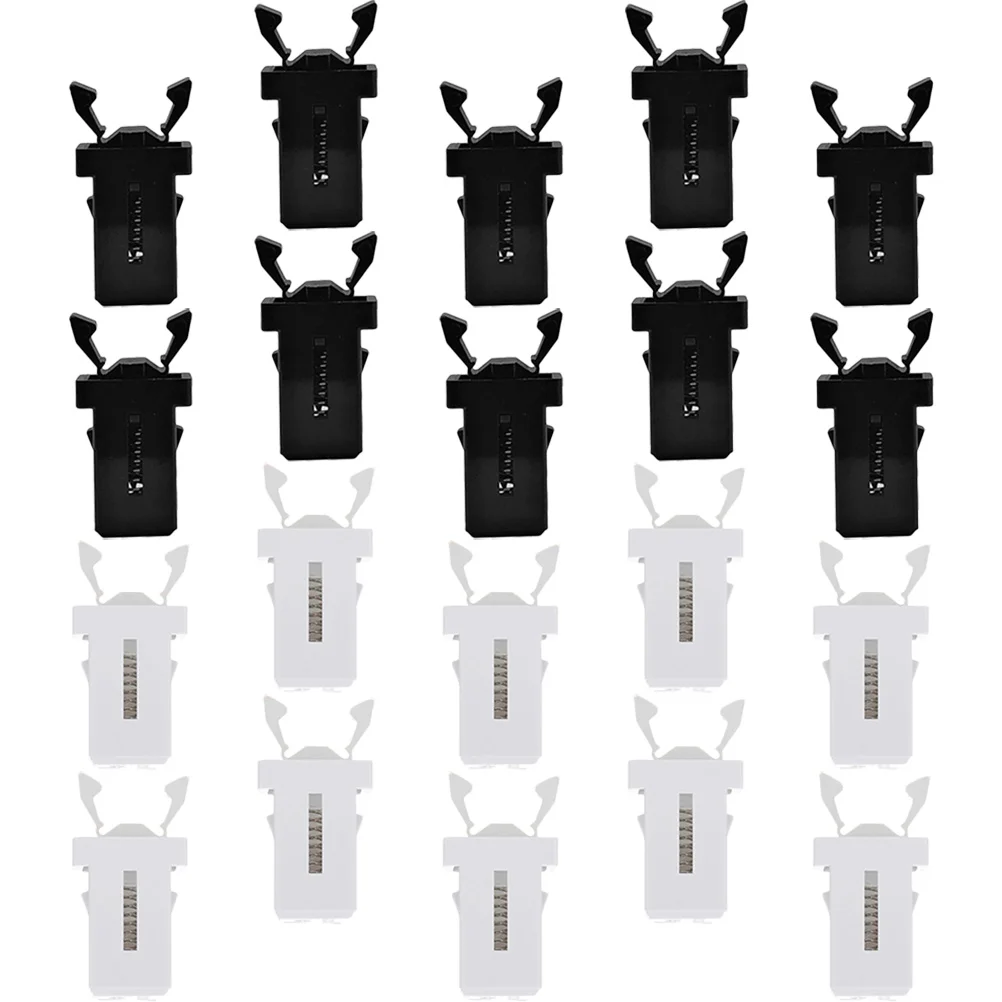 20 Pcs Switch Push-type Trash Can Buckle Garbage Lock Plastic Home Waste Bin Latches