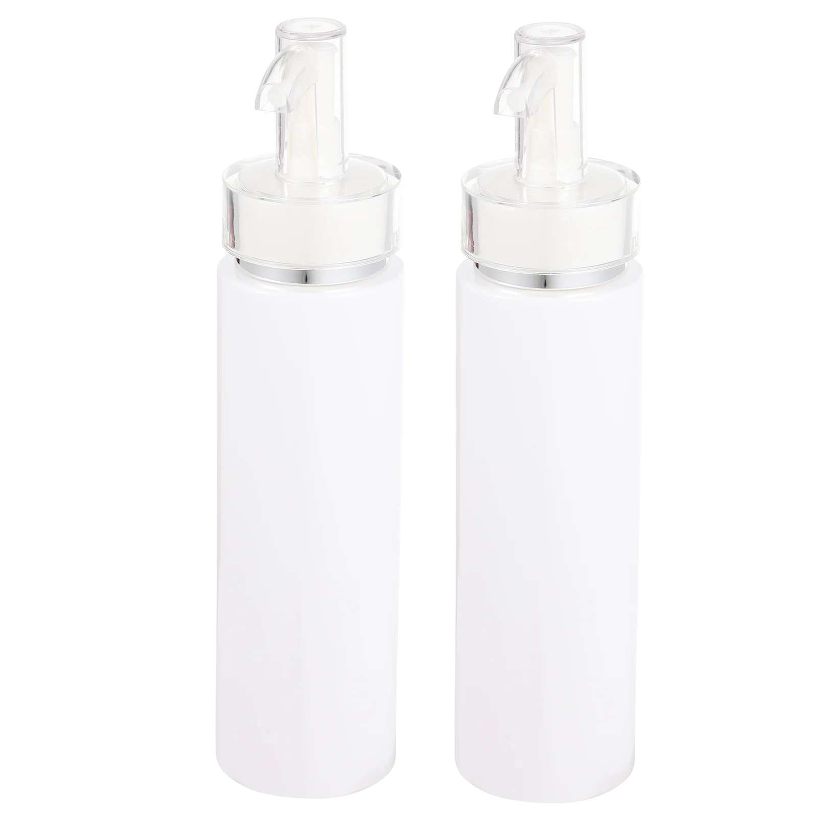 

2 Pcs Lotion Bottle Pump Travel Portable Dispenser Storage Containers Shampoo Refillable Empty Plastic Bottles