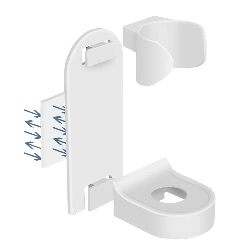 1/3pcs Electric Toothbrush Holder Traceless Toothbrush Stand Rack Wall-Mounted Bathroom Adapt 90% Electric Toothbrush Holder image 6