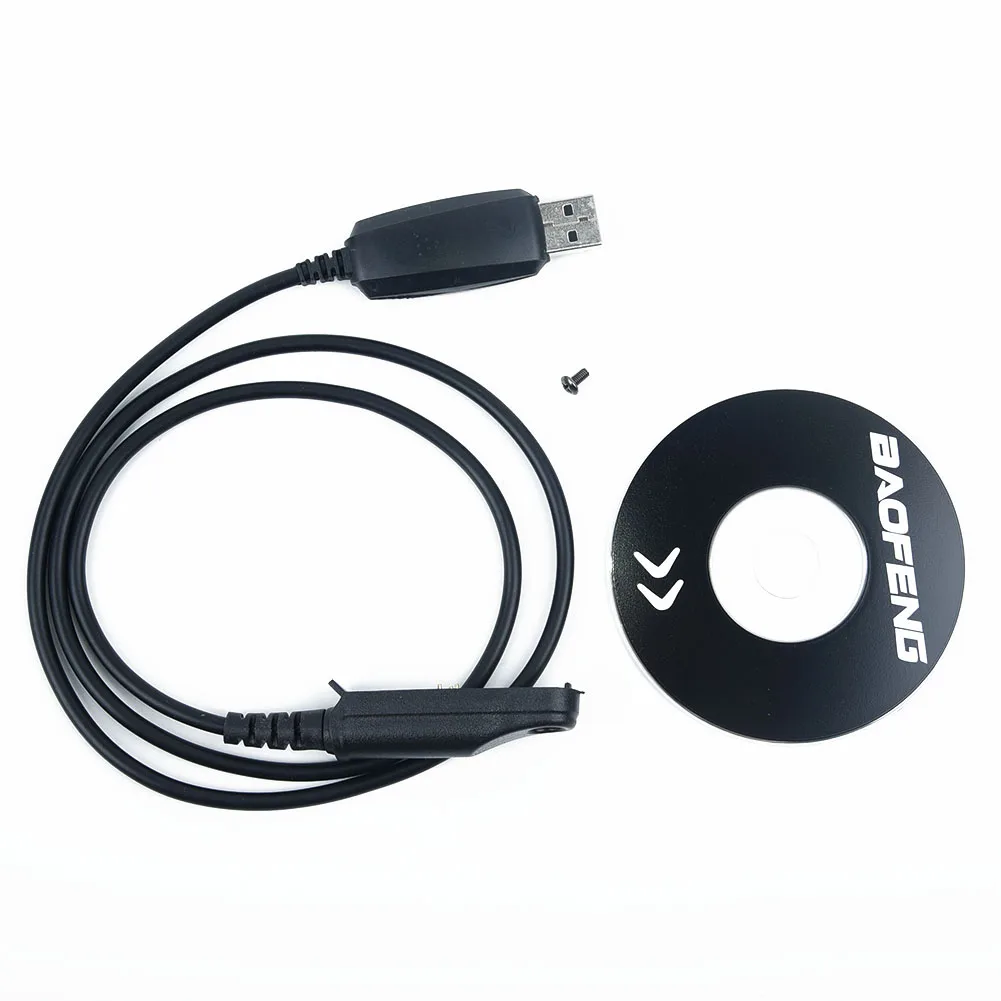 High Speed USB Programming Cable Cord CD for Walkie Talkie A58 Radio Stable and Efficient Programming Experience