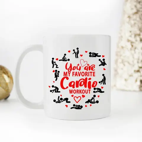 Valentine's Day ceramic coffee mug water cup