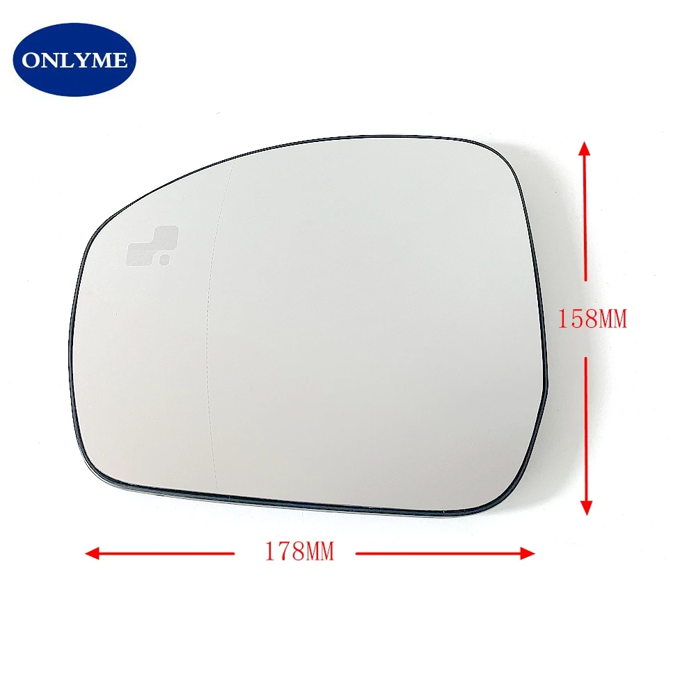 Car Heated Wide Angle Blind Spot Mirror Glass For LAND ROVER  DISCOVERY / RANGE ROVER  SPORT 2013 14 15 16 17 18 19 20 21 22 23