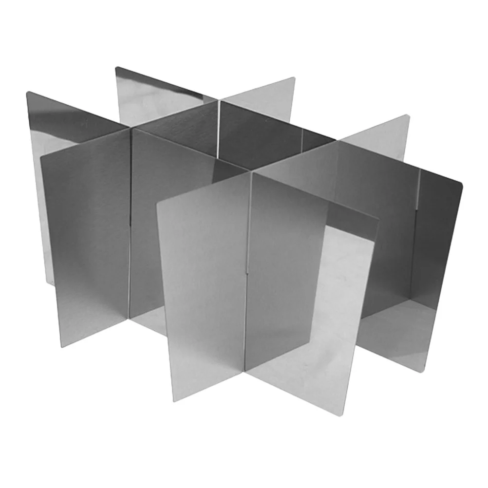 

Nine-Grid Divider Stainless Steel Thick Grid For Hot Pot Skewers Oden Cooking Kitchen Gadget Pot Pan Separator