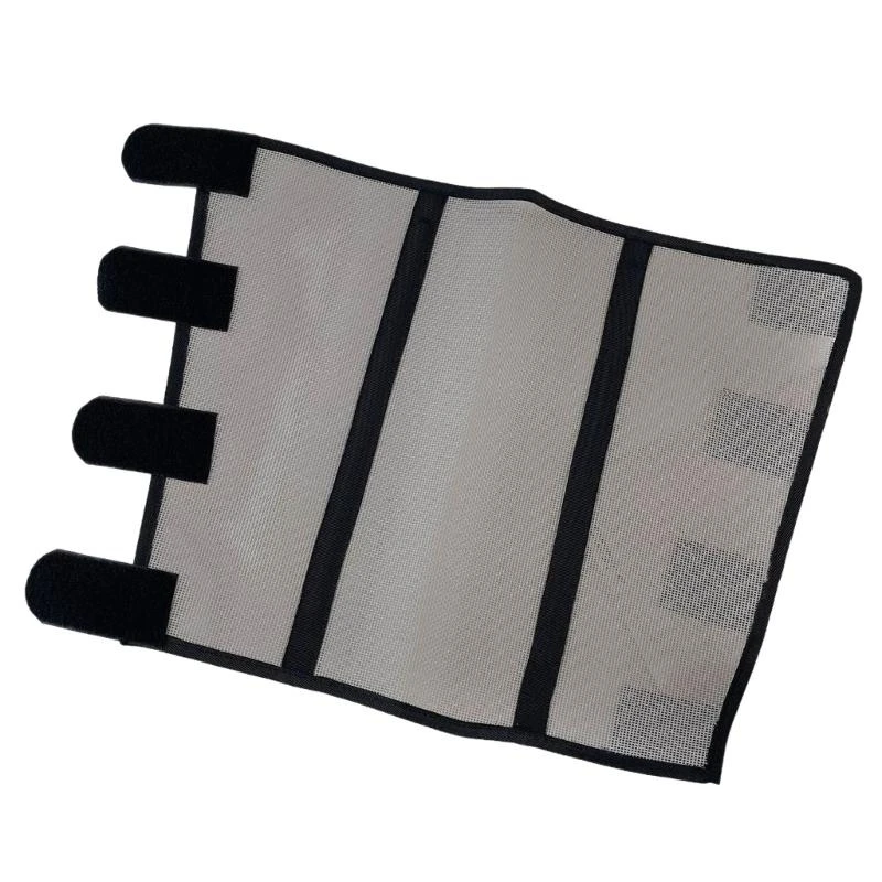 حذاء طيران قابل للتنفس للأحصنة ذو شبكات دقيقة ومتينة، حذاء حصان ملون لحماية ساق الحصان يمنع لدغات البعوض