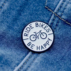 Stainless Steel Badge, Bicycle Brooch, Men's Badge, Lapel Brooch, Bag Accessories, Wholesale and Customization of Cyclist Gifts