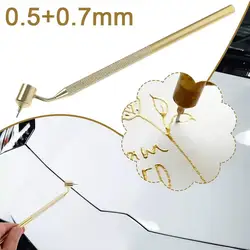 Detailing Fine Line Fluid Writer Paint Applicator Pen Slanting Precision Ruling Pens For Rock Chips Car Scratch Repair Touch Up