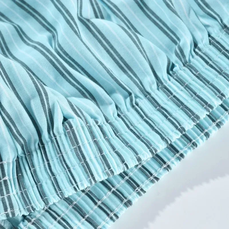 กางเกง Homewear Arrow ลายสก๊อตหลวมลายชุดชั้นในสบายๆนักมวยผู้ชายนอนสบายกางเกงขาสั้นกางเกงผ้าฝ้ายบุรุษ