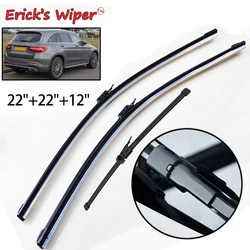 Erick's Wiper Front & Rear Wiper Blades Set For Mercedes-Benz GLC-Class X253 2015 - 2022 Windshield Windscreen Window 22