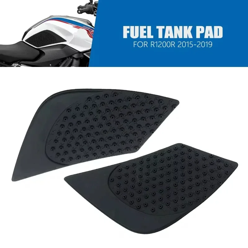 Tank Pads Protector Sticker Decal Gas Knee Grip Traction Pad Tankpad For BMW R1200R R1200 R Side Fuel Tank pad R 1200R 2015-2019