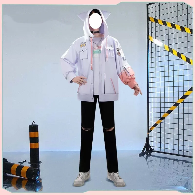 

COWOWO VTuber Cheng Wen Cosplay Costume Cos Game Anime Party Uniform Hallowen Play Role Clothes Clothing