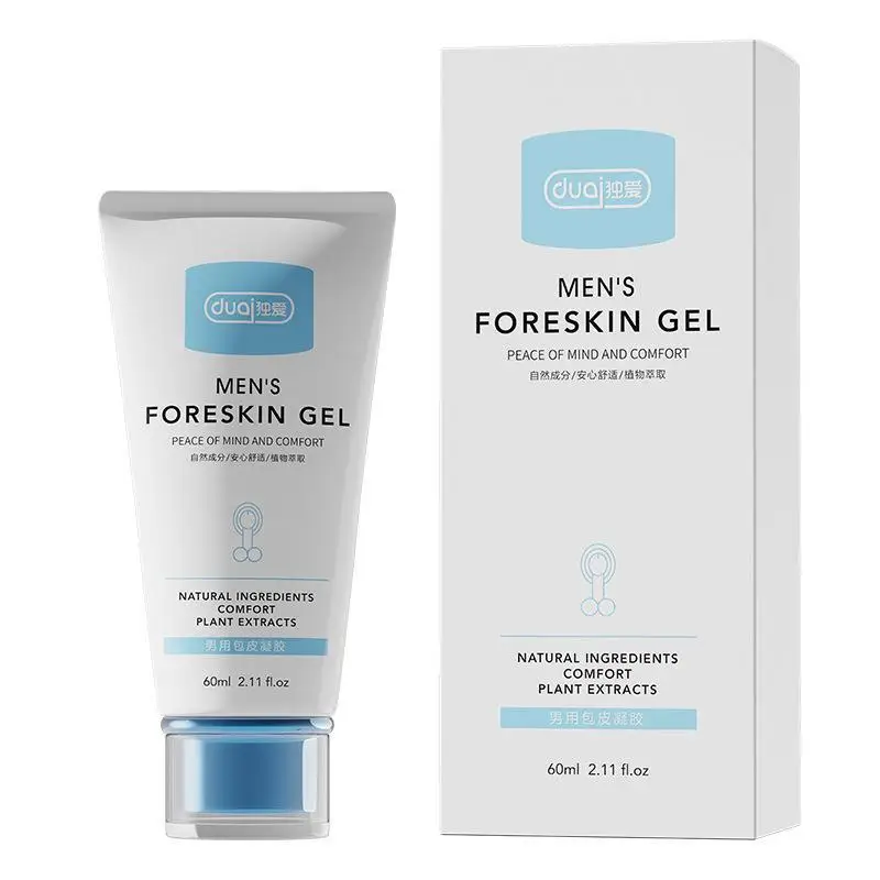 Male Foreskin Phimosis Correction Care Gel  Head Physical Prepuce Improve Liquid for Man Natural Plant Essence Gel