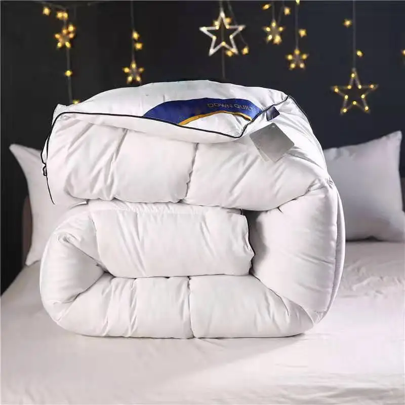 

Thickened down Quilt Gift Double Layered Bedding for Winter Home Stay Hotel Stay Dual Season Use Other Fiber Type Other
