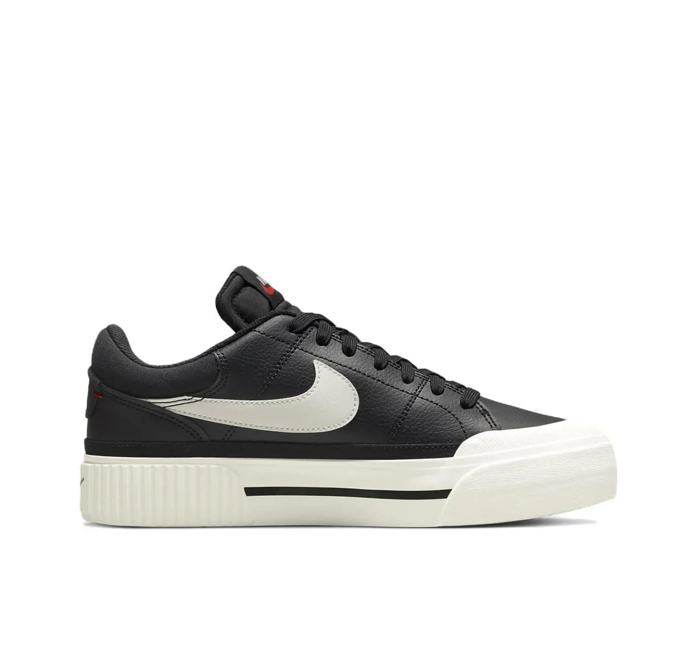 Nike COURT LEGACY Low Women's Sneakers Classic Retro Fashion Board Shoes winter Casual and comfortable Sneakers White&Black