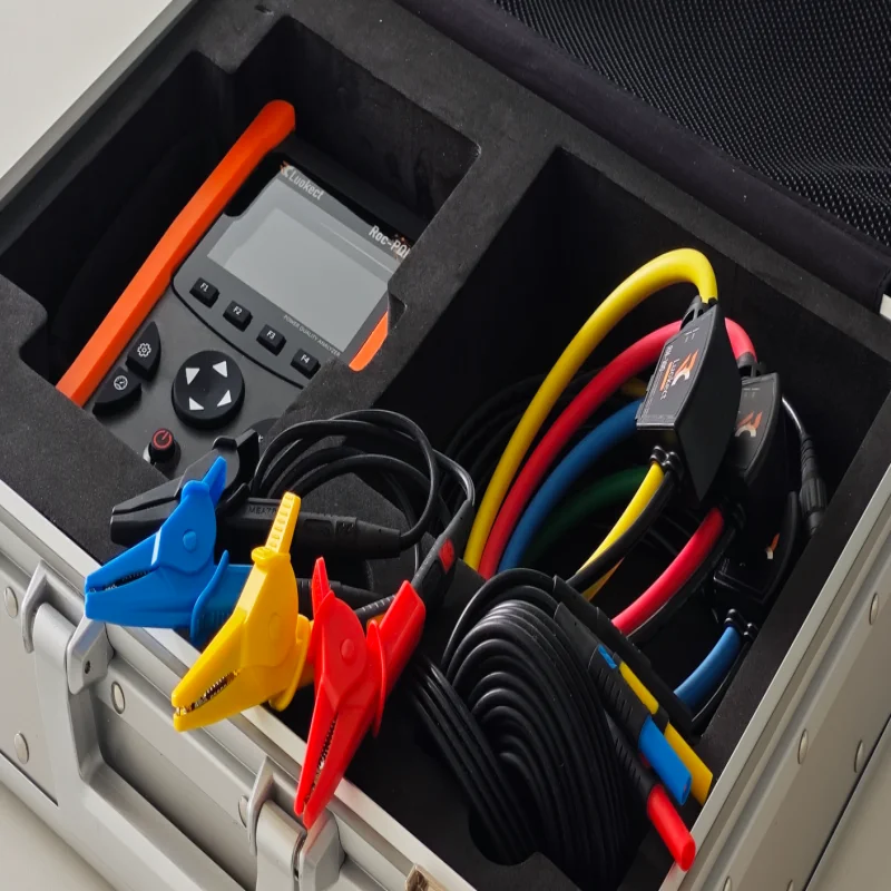 

MEATROL Mi550 Power Quality Analyzer - Industrial Handheld Three-Phase Power Analysis and Harmonic Energy Consumption Monitoring