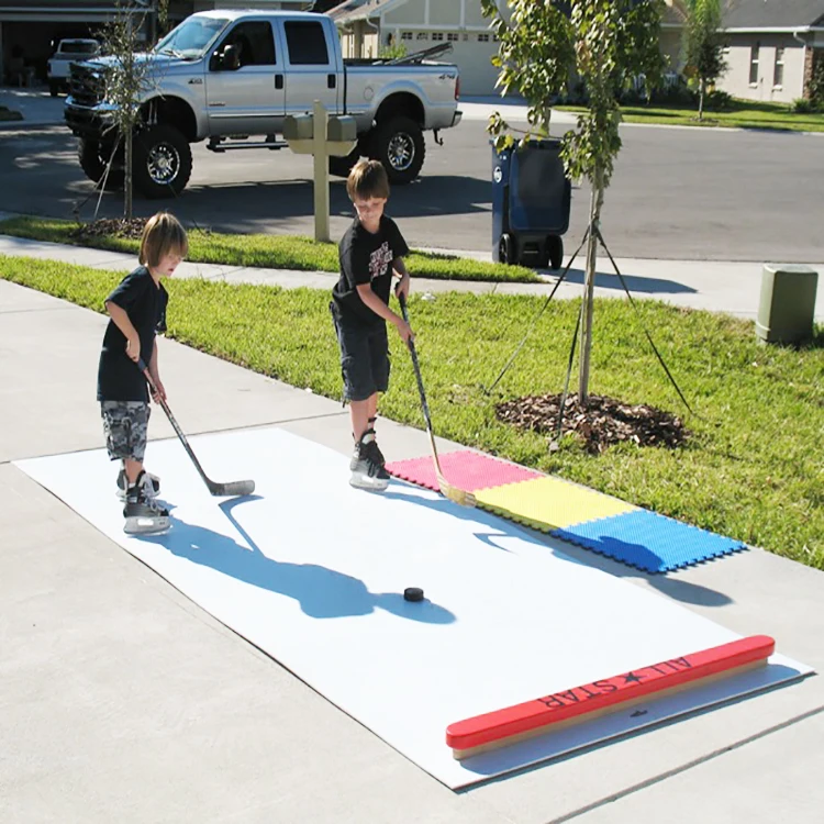 

Training Equipment Shoot Rink Rebounder Skating Tiles Synthetic Ice Hockey Board