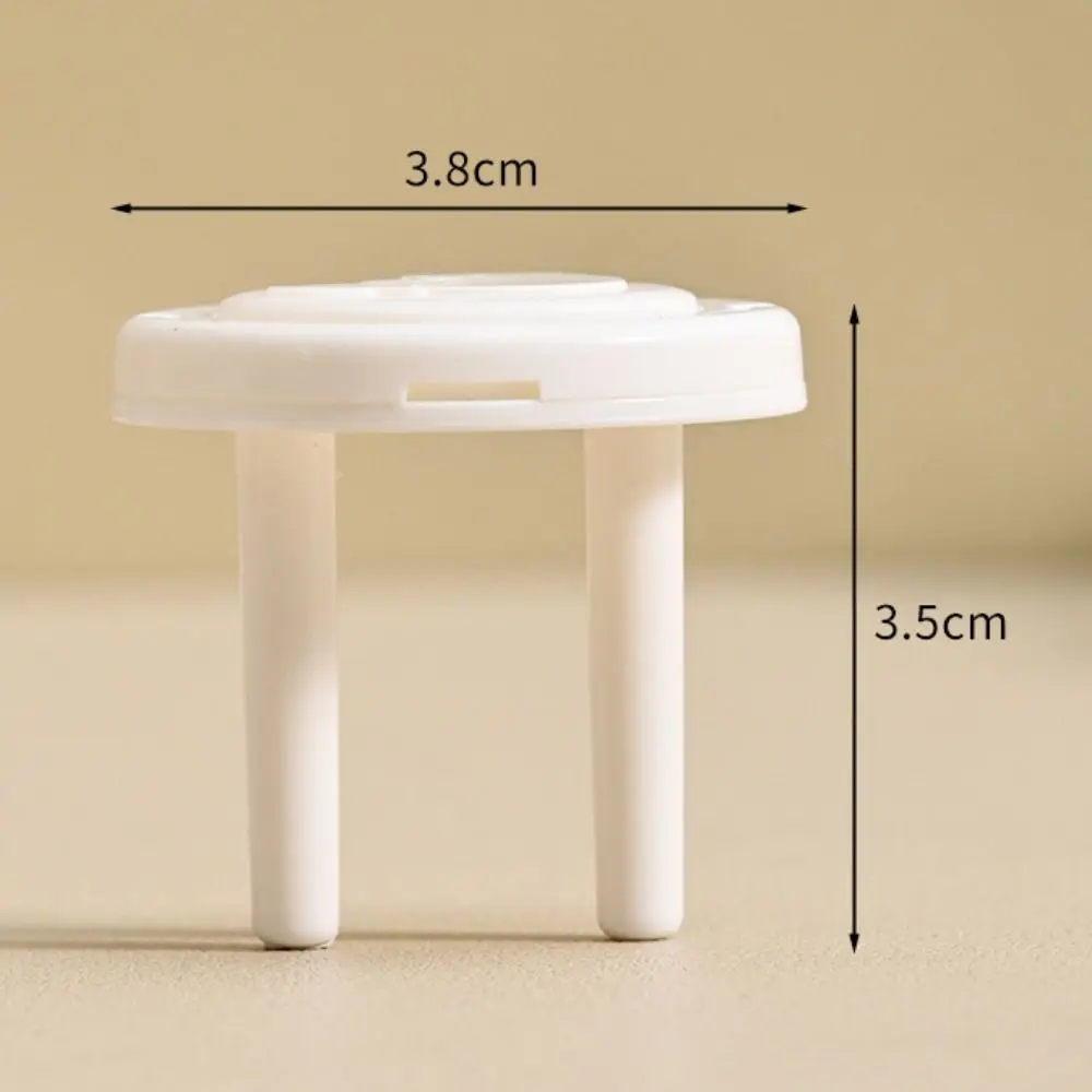 10 stuks anti-elektrische babyveiligheid socket covers cartoon schattige beer socket beschermhoes stofdicht EU