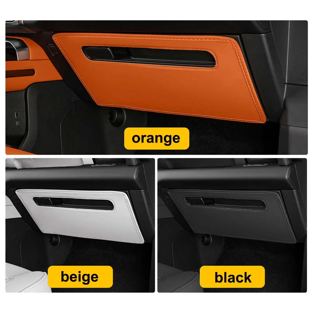 Glove Box Leather Protective Pad Automotive Modification Parts For Chery Jetour G700 2025 2026 Passenger Anti Kick Pad
