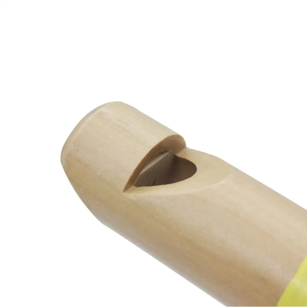 Flauta de madera instrumento musical niños juguete de enseñanza de aprendizaje temprano