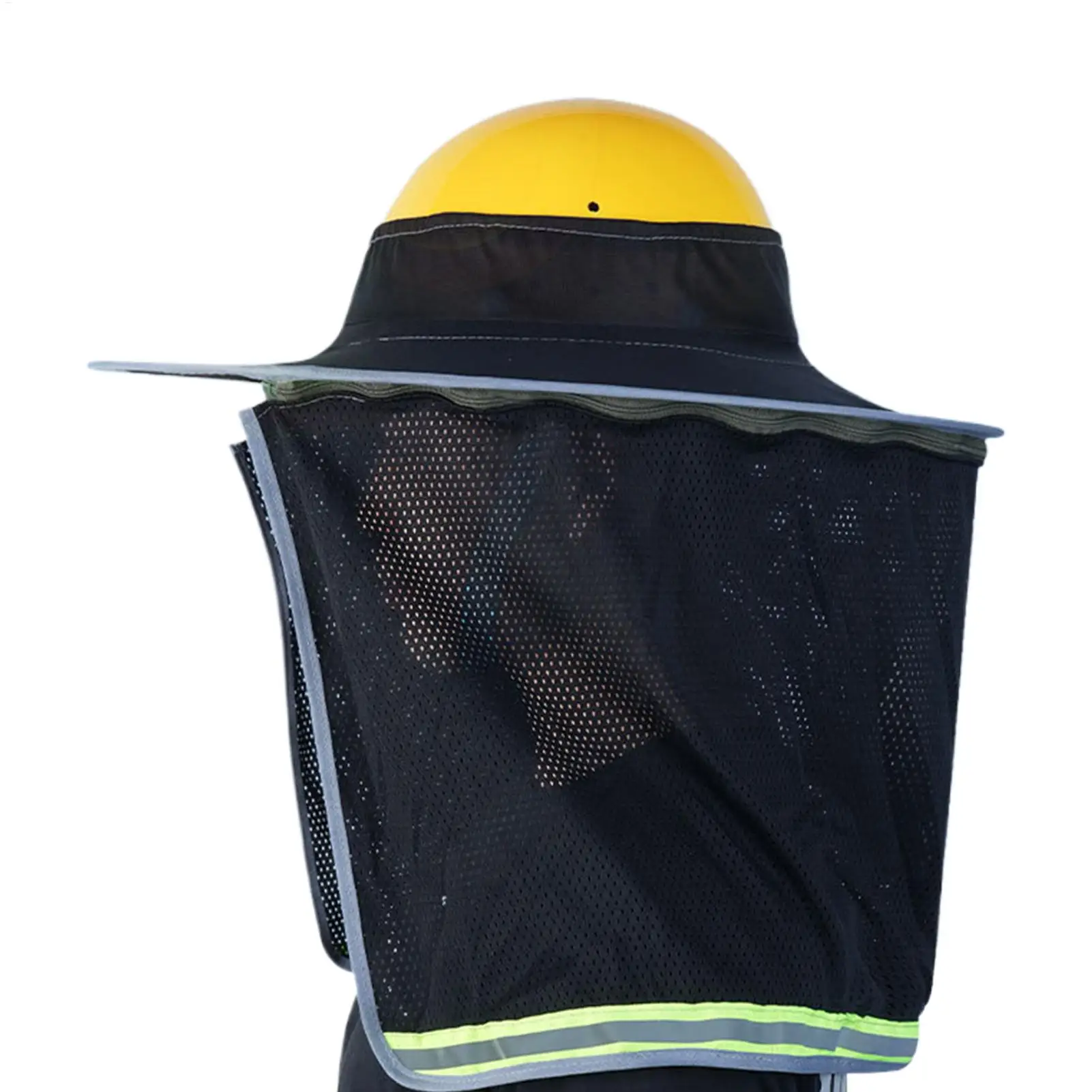 

Hard Hat Shade Comfortable UV Protection Adjustable Construction Sun Protection Shade For Road Work Landscaping Roofing Painting