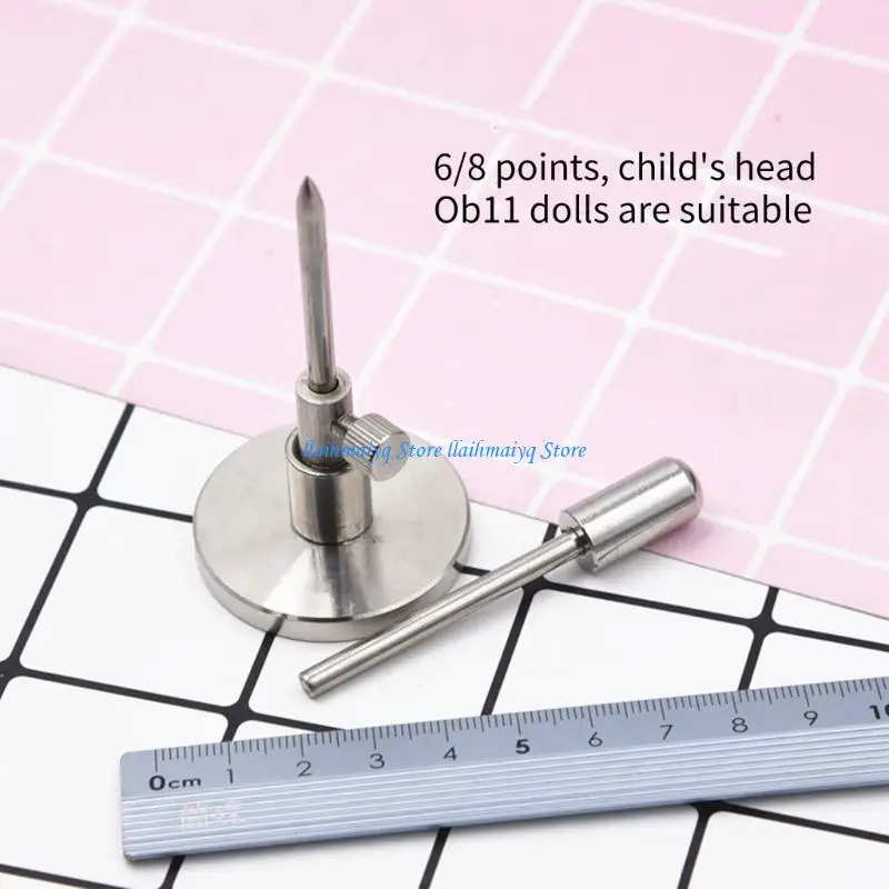 573B Functional Clay Head Support Workstation Convenient Doll Sculpting Stand Holder