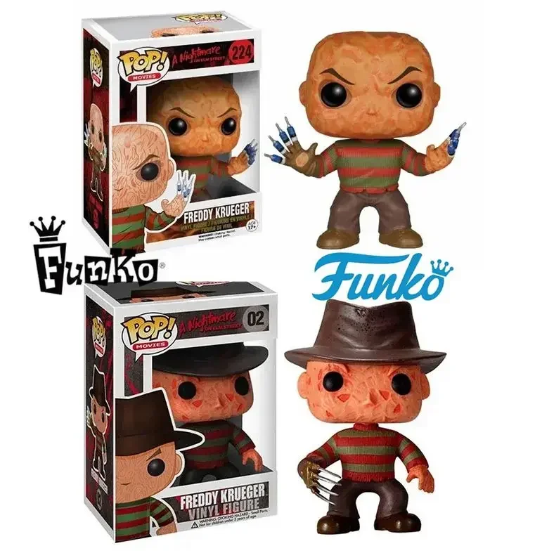 funko pop  Nightmare  Street Vinyl Figure #224 #02 on Elm Freddy Action Figure Toys Collectors Vinyl Dolls Gifts for Children