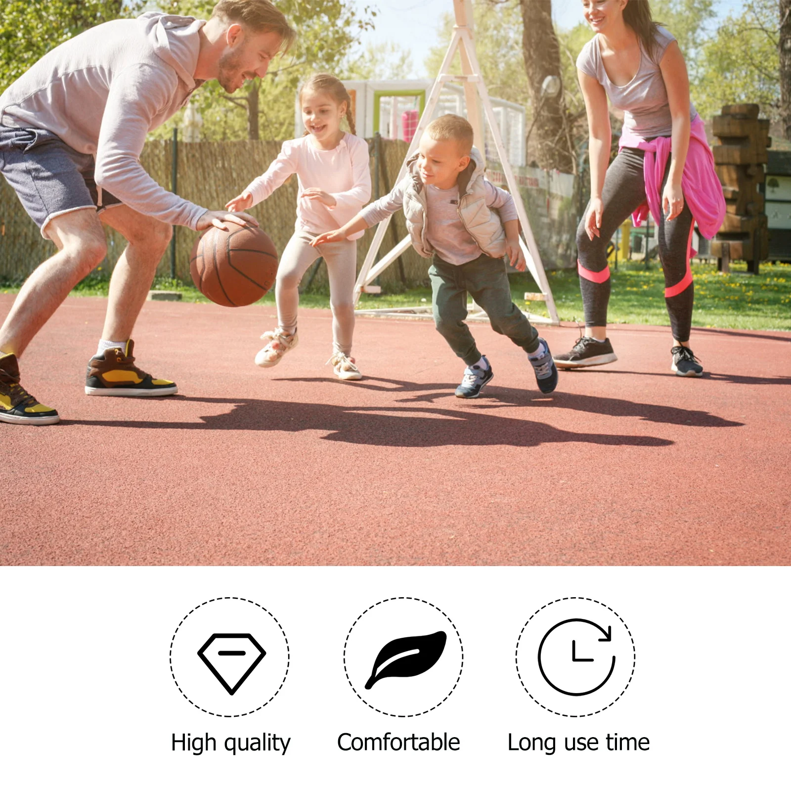 4-delige opblaasbare basketbalset kinderspeelgoed binnensport mini springkussen buiten baby