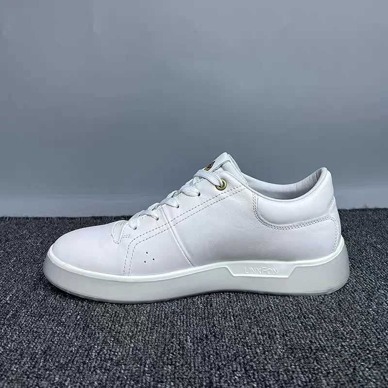 S4919942f65eb490cab6121e9265650fei Genuine Leather Men Sneakers Breathable Comfort Classic Casual Shoes