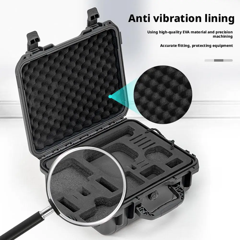 Hard Case For DJI Action 6 Waterproof Explosion-proof Box Camera Accessories Portable Carrying Storage Protective Suitcase