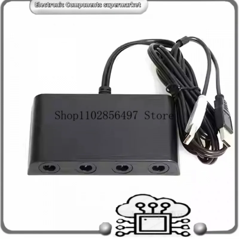 4 ports Player for  GameCube  G-C Controller Adapter for Wii-U for switch NS or PC  Converter Adapter