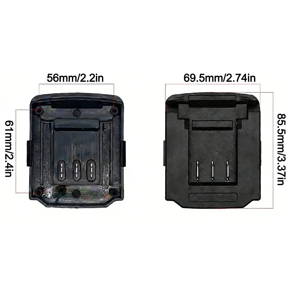 

Portable Lithium Battery Converter Battery Replacement Plastic Converter Base Battery Adapter Power Tools Battery Holder