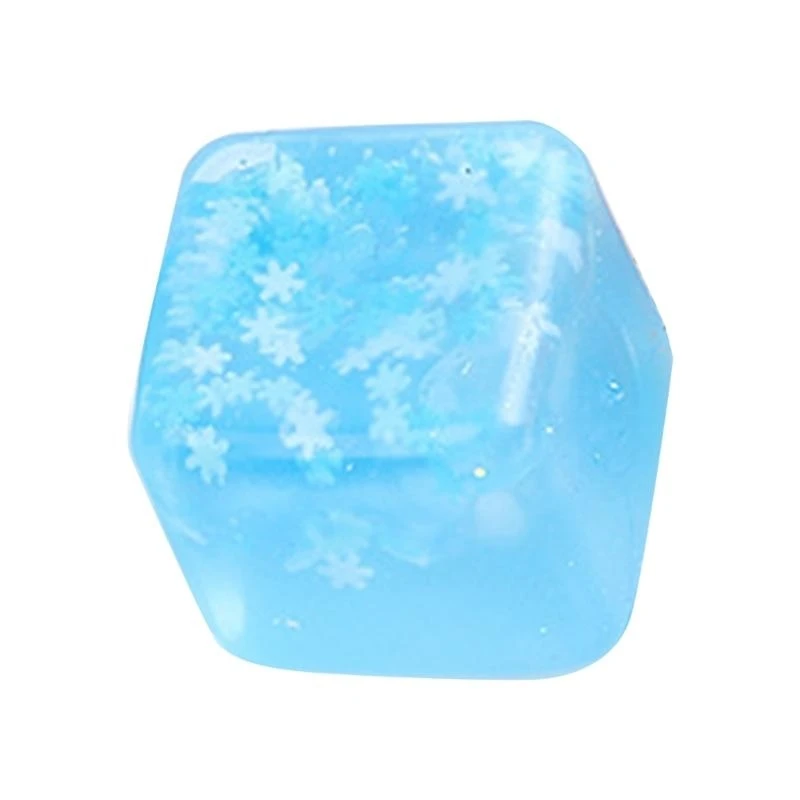 

Q0KB Small Ice Block Toy Slow Risings Toy снятие стресса для детей подарка на день рождения