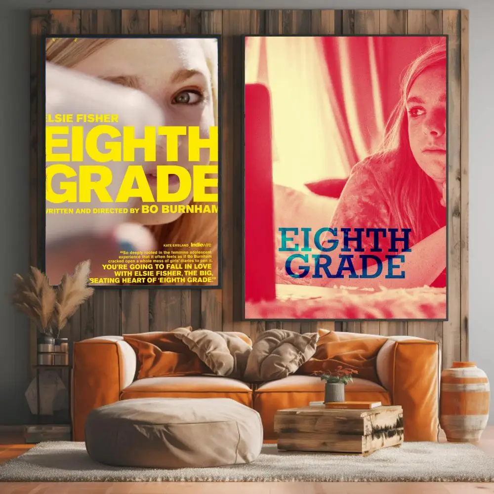 classic movie E-Eighth Grade-E Painting Calligraphy Elegant Botanical Decor for Living Room Modern Interior Design