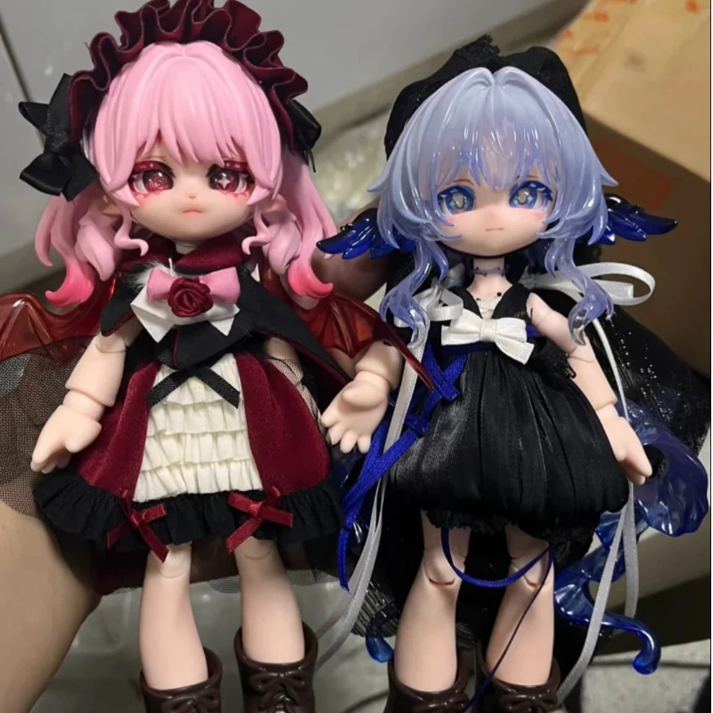 منتج جديد متوفر في المخزون لونا صندوق أعمى 12 نقطة عمل الشكل لعبة دمية جمع تمثال الزخرفية Bjd هدية عيد ميلاد لطيف