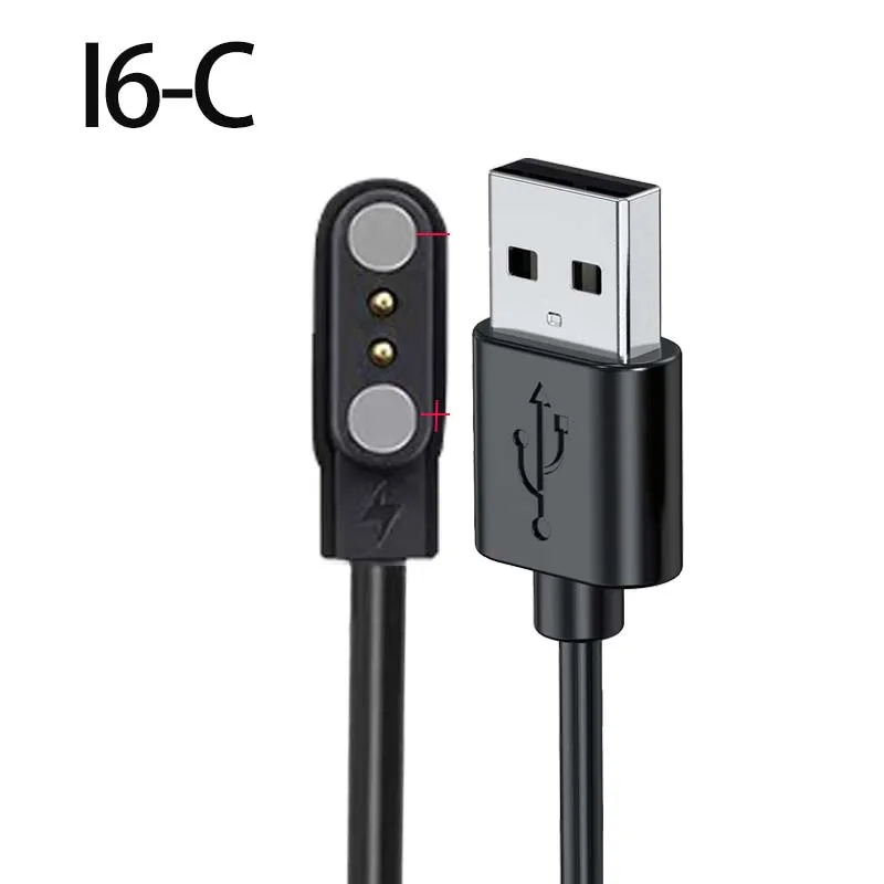 Smartwatch Charging Cable with Magnetic Suction Base-2P 2.5mm USB Type-C Connector,Fast Charging,for Smartwatch,Fitness Trackers