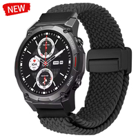 Nylon Strap for Zeblaze Vibe 7/Pro/Lite/stratos 2 3/Btalk/Ares/GTS 3/GTR 3 Pro Correa Bracelet Mi Watch 2 Pro S4 Watch Band 22mm