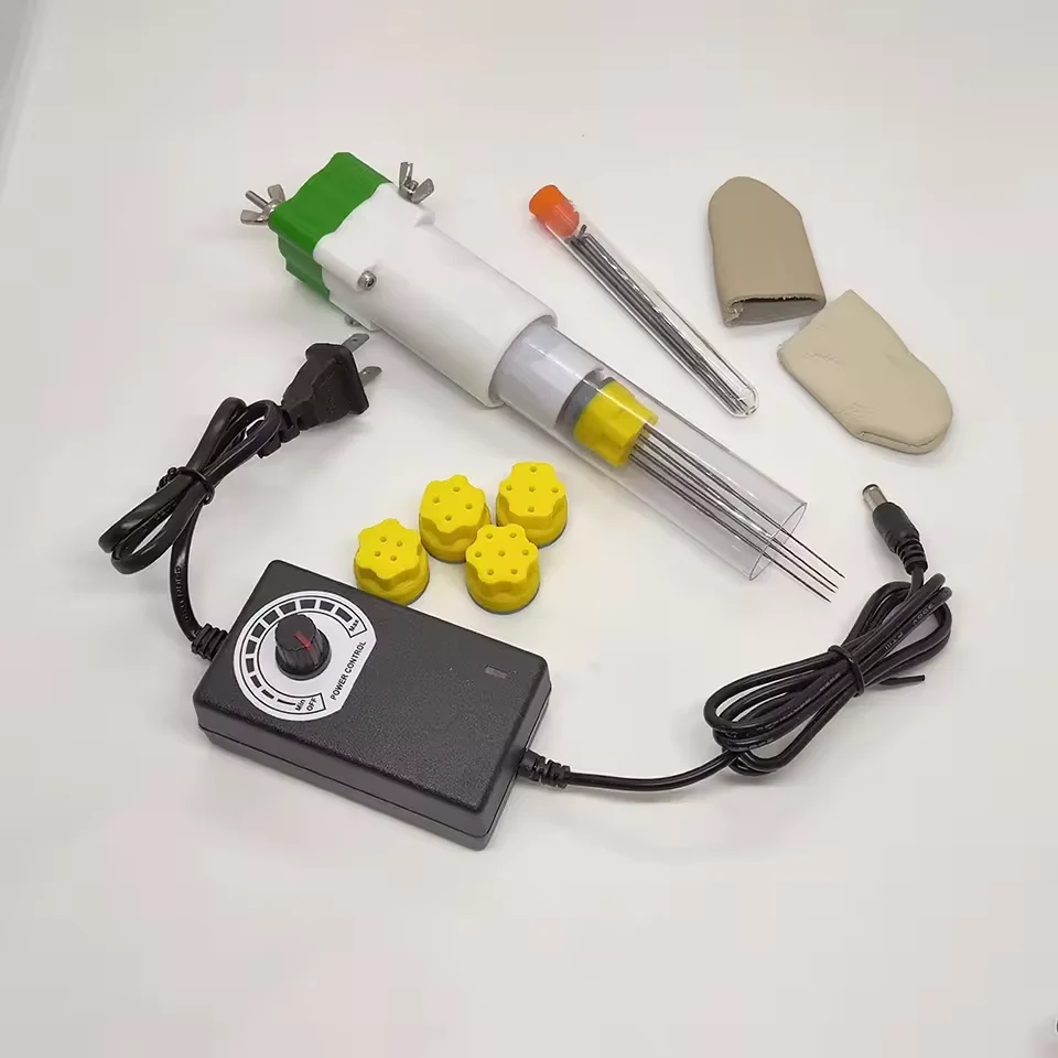 Electric Wool Felt Needle with Adjustable Speed AC 100-240V Generation Felting Needle Tool for Crafting And DIY Projects