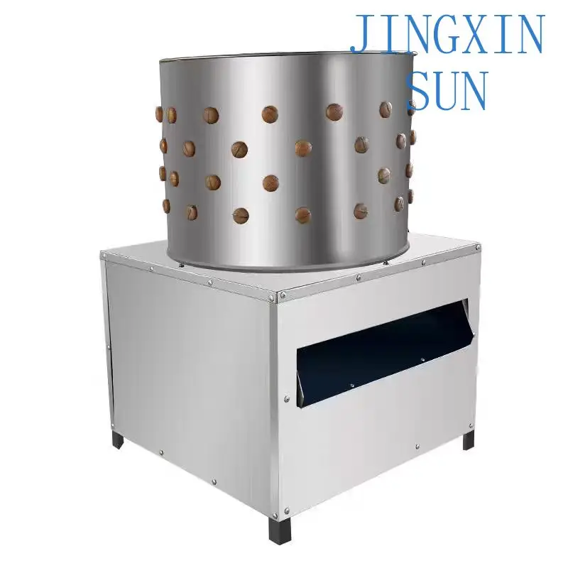 Poultry hair removal picking and slaughtering meat processing chicken pulling machine