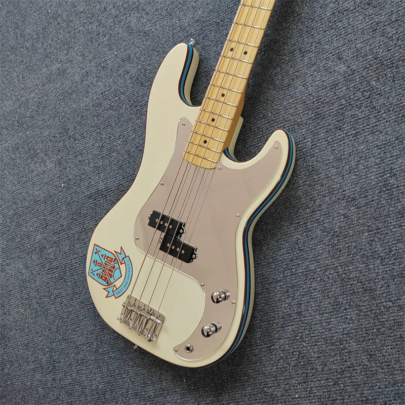 Classic Manufacturing 4 Strings Painted Video Bass, Can Be Customized in Any Color, Stock, Free Shipping