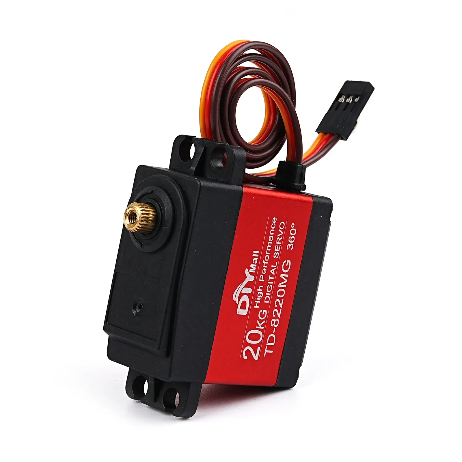 TD-8220MG Hoge Prestaties Waterdichte Digitale Servo 20kg Hoge Snelheid Servo's Metal Gear 25T Arm RC Baja Motor voor 1/8 1/10 RC Auto's