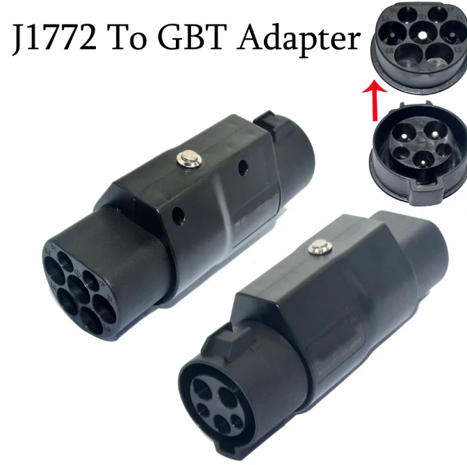 gbt to type 1 J1772 Charging Adapter TPC to Type1 Adapter Type 2 To schuko 32A  Type 1 Male EV Adapter