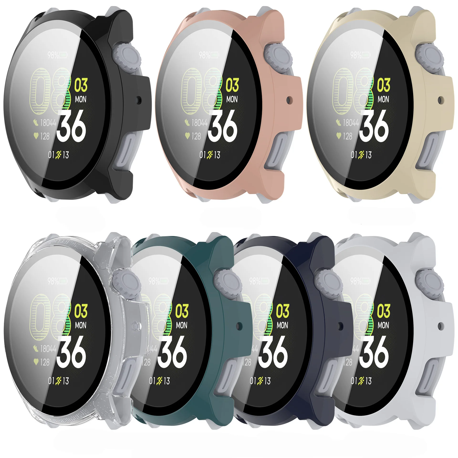 Hard Shell Glass Screen Protector Case