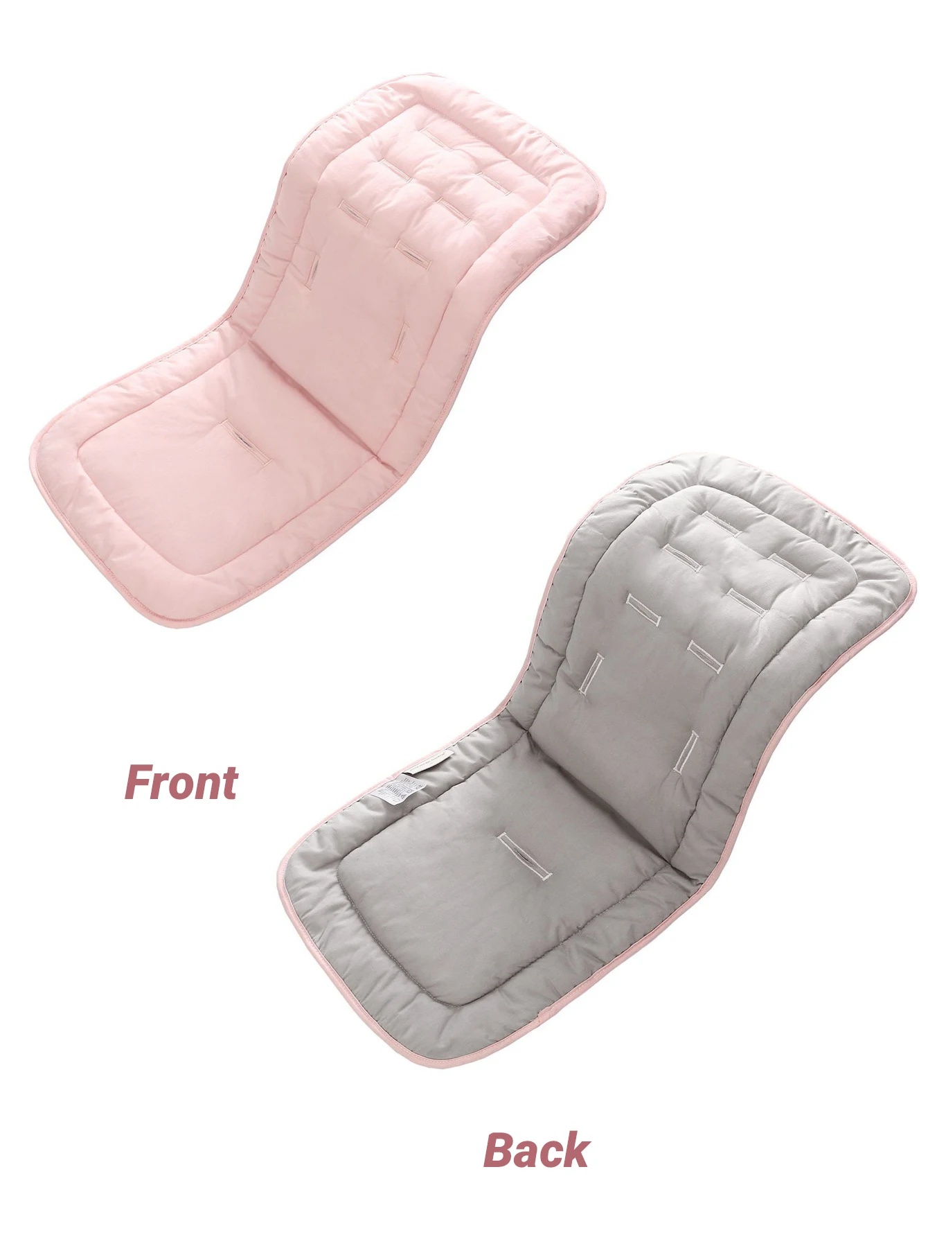 Comfortable Cotton Baby Stroller Pad Four Seasons General Soft Seat Cushion Child Cart Seat Mat Kids Pushchair Cushion For 0-27M