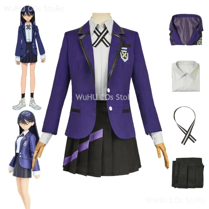 

Nino Nyaan Cosplay Fantasy School Girl Uniform Japanese Clothing Anime GQuuuuuuX of Gundanm Costume Disguise Women Roleplay Outf