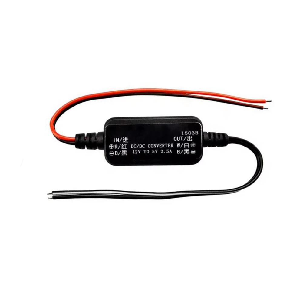 Convertidor reductor de voltaje CC, módulo de fuente de alimentación reductor DCDC de 12V a 5V 2 5A para uso industrial marino automotriz