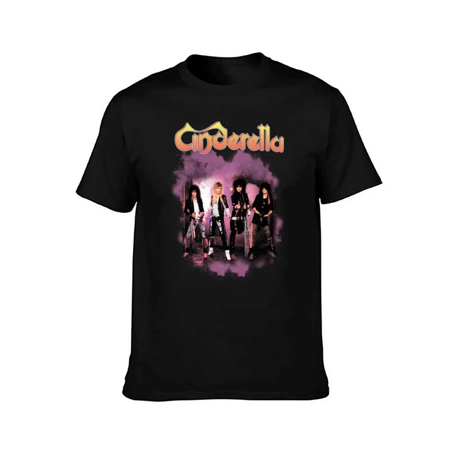 CINDERELLA BAND T-Shirt shirts graphic tees plus size clothes vintage anime shirt mens graphic t-shirts pack